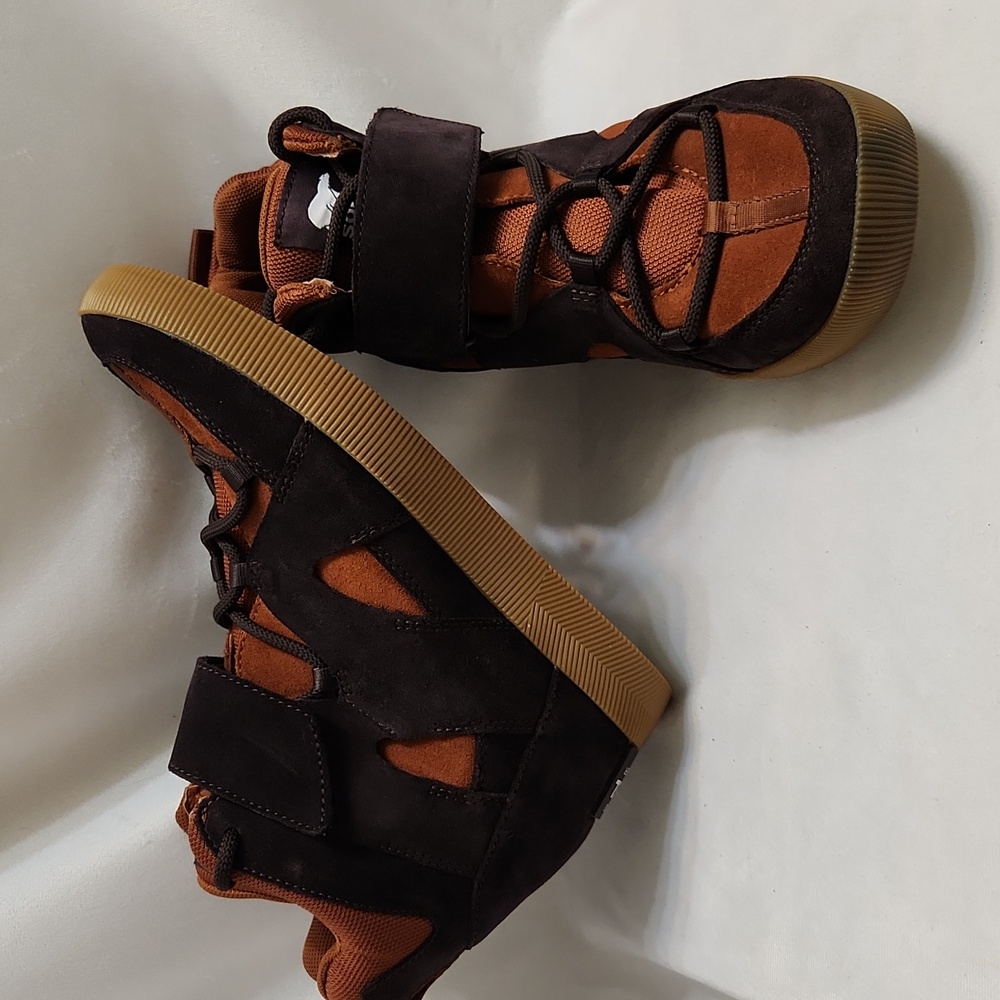 Sorel Out N About Wedge High-Top Sneakers (W Size 10) - Picture 3 of 16